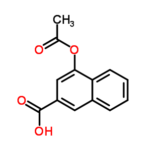 4-(Acetyloxy)-2-naphthalenecarboxylic acidStructure,6566-42-3Structure 4-(Acetyloxy)-2-naphthalenecarboxylic acid Structure,6566-42-3Structure