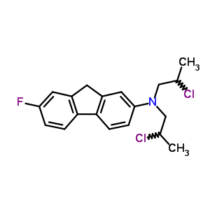 9H-fluoren-2-amine,n,n-bis(2-chloropropyl)-7-fluoro-Structure,6583-85-3Structure 9H-fluoren-2-amine,n,n-bis(2-chloropropyl)-7-fluoro- Structure,6583-85-3Structure