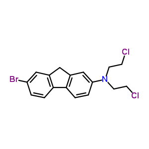 7-Bromo-n,n-bis(2-chloroethyl)-9h-fluoren-2-amineStructure,6583-90-0Structure 7-Bromo-n,n-bis(2-chloroethyl)-9h-fluoren-2-amine Structure,6583-90-0Structure
