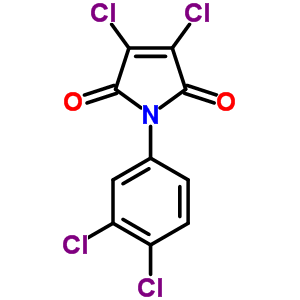 3,4-Dichloro-1-(3,4-dichlorophenyl)pyrrole-2,5-dioneStructure,65833-22-9Structure 3,4-Dichloro-1-(3,4-dichlorophenyl)pyrrole-2,5-dione Structure,65833-22-9Structure