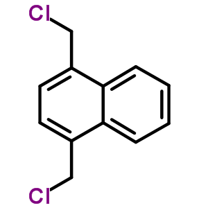 1,4-Bischloromethyl-naphthalene Structure,6586-89-6Structure