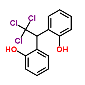 Phenol,2,2-(2,2,2-trichloroethylidene)bis-Structure,6621-68-7Structure Phenol,2,2-(2,2,2-trichloroethylidene)bis- Structure,6621-68-7Structure