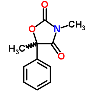 3,5-Dimethyl-5-phenyl-oxazolidine-2,4-dioneStructure,6622-35-1Structure 3,5-Dimethyl-5-phenyl-oxazolidine-2,4-dione Structure,6622-35-1Structure
