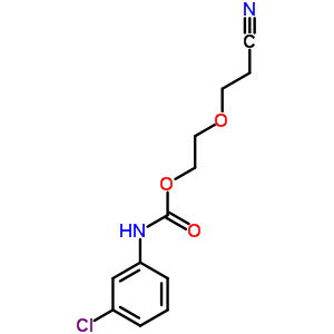 Carbamic acid,(3-chlorophenyl)-, 2-(2-cyanoethoxy)ethyl ester (9ci)Structure,6629-50-1Structure Carbamic acid,(3-chlorophenyl)-, 2-(2-cyanoethoxy)ethyl ester (9ci) Structure,6629-50-1Structure