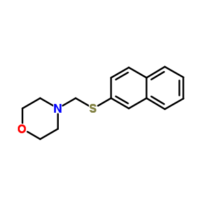 4-(萘-2-基磺?；谆?嗎啉結(jié)構(gòu)式_6632-07-1結(jié)構(gòu)式