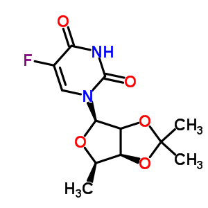 5-Deoxy-2,3-o-isopropylidene-5-fluorouridineStructure,66335-39-5Structure 5-Deoxy-2,3-o-isopropylidene-5-fluorouridine Structure,66335-39-5Structure