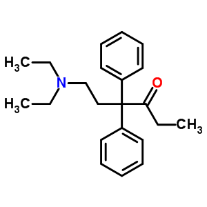 6-Diethylamino-4,4-diphenyl-hexan-3-oneStructure,6635-10-5Structure 6-Diethylamino-4,4-diphenyl-hexan-3-one Structure,6635-10-5Structure
