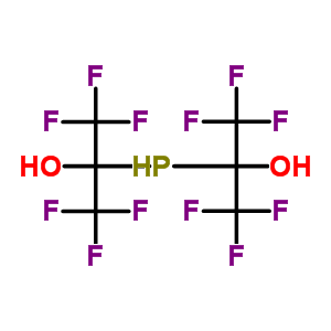 1,1,1,3,3,3-Hexafluoro-2-(2,2,2-trifluoro-1-hydroxy-1-(trifluoromethyl)ethylphosphanyl)propan-2-olStructure,66644-46-0Structure 1,1,1,3,3,3-Hexafluoro-2-(2,2,2-trifluoro-1-hydroxy-1-(trifluoromethyl)ethylphosphanyl)propan-2-ol Structure,66644-46-0Structure