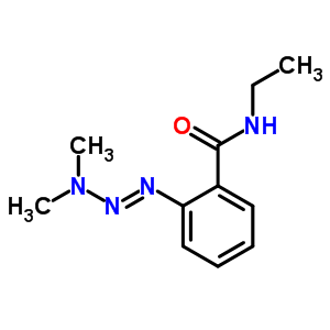 Benzamide, 2-(3,3-dimethyl-1-triazenyl)-n-ethyl-Structure,66974-89-8Structure Benzamide, 2-(3,3-dimethyl-1-triazenyl)-n-ethyl- Structure,66974-89-8Structure