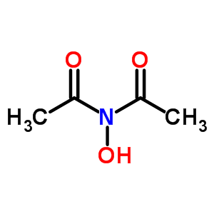 Acetamide,n-acetyl-n-hydroxy-Structure,6711-33-7Structure Acetamide,n-acetyl-n-hydroxy- Structure,6711-33-7Structure