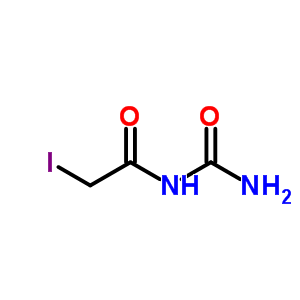 N-氨基甲酰-2-碘-乙酰胺結(jié)構(gòu)式_67172-14-9結(jié)構(gòu)式