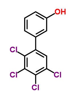 2,3,4,5-Tetrachloro-3-biphenylolStructure,67651-37-0Structure 2,3,4,5-Tetrachloro-3-biphenylol Structure,67651-37-0Structure