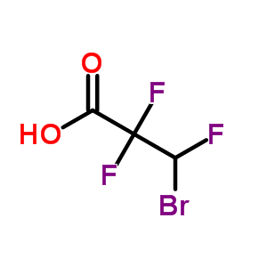 3-Bromo-2,2,3-trifluoropropanoic acidStructure,679-95-8Structure 3-Bromo-2,2,3-trifluoropropanoic acid Structure,679-95-8Structure
