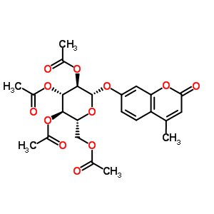 4-Methyl-7-((2,3,4,6-tetra-o-acetyl-beta-d-glucopyranosyl)oxy)-2h-1-benzopyran-2-oneStructure,67909-25-5Structure 4-Methyl-7-((2,3,4,6-tetra-o-acetyl-beta-d-glucopyranosyl)oxy)-2h-1-benzopyran-2-one Structure,67909-25-5Structure