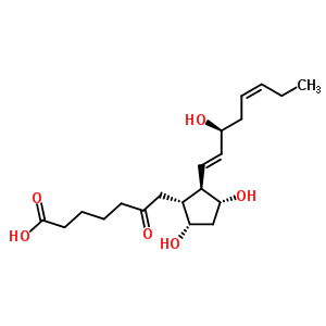 Δ17-6-酮前列腺素 F1α結(jié)構(gòu)式_68324-95-8結(jié)構(gòu)式