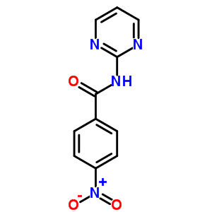 4-硝基-N-嘧啶-2-基-苯甲酰胺結(jié)構(gòu)式_6941-88-4結(jié)構(gòu)式
