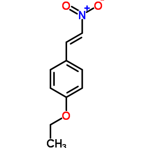 Benzene,1-ethoxy-4-(2-nitroethenyl)-Structure,6946-30-1Structure Benzene,1-ethoxy-4-(2-nitroethenyl)- Structure,6946-30-1Structure