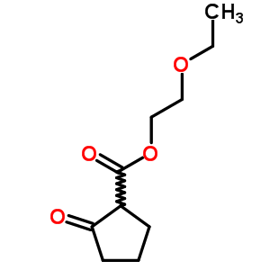 Cyclopentanecarboxylic acid, 2-oxo-, 2-ethoxyethyl esterStructure,6947-03-1Structure Cyclopentanecarboxylic acid, 2-oxo-, 2-ethoxyethyl ester Structure,6947-03-1Structure