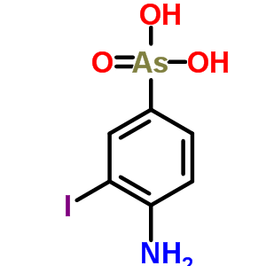Arsonic acid,(4-amino-3-iodophenyl)-(9ci)Structure,6950-11-4Structure Arsonic acid,(4-amino-3-iodophenyl)-(9ci) Structure,6950-11-4Structure
