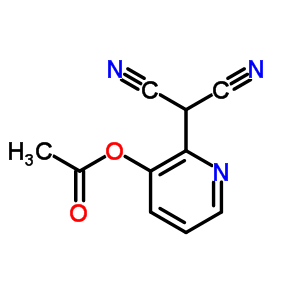 2-[3-(乙?；趸?-2-吡啶]-丙二腈結(jié)構(gòu)式_69539-63-5結(jié)構(gòu)式