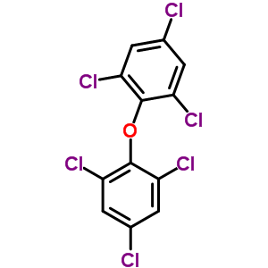1,3,5-Trichloro-2-(2,4,6-trichlorophenoxy)benzeneStructure,6973-37-1Structure 1,3,5-Trichloro-2-(2,4,6-trichlorophenoxy)benzene Structure,6973-37-1Structure