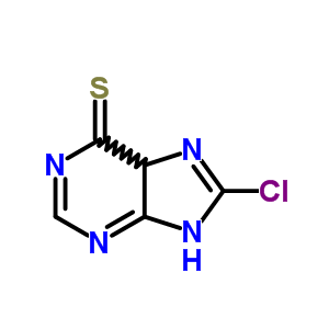 6H-purine-6-thione,8-chloro-1,9-dihydro-Structure,6974-66-9Structure 6H-purine-6-thione,8-chloro-1,9-dihydro- Structure,6974-66-9Structure