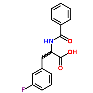 Phenylalanine, n-benzoyl-3-fluoro-Structure,69935-09-7Structure Phenylalanine, n-benzoyl-3-fluoro- Structure,69935-09-7Structure