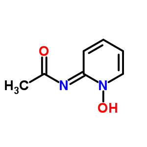 N-(1-氧化吡啶-2-基)乙酰胺結(jié)構(gòu)式_6994-14-5結(jié)構(gòu)式