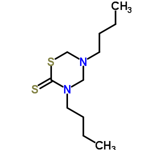 2H-1,3,5-thiadiazine-2-thione, tetrahydro-3,5-dibutyl-Structure,6996-09-4Structure 2H-1,3,5-thiadiazine-2-thione, tetrahydro-3,5-dibutyl- Structure,6996-09-4Structure