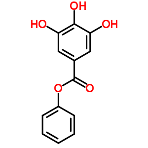 Benzoic acid,3,4,5-trihydroxy-, phenyl esterStructure,70022-13-8Structure Benzoic acid,3,4,5-trihydroxy-, phenyl ester Structure,70022-13-8Structure