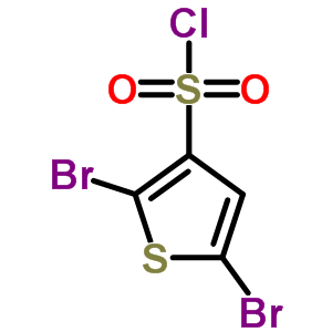 2,5-Dibromothiophene-3-sulfonyl chlorideStructure,70374-40-2Structure 2,5-Dibromothiophene-3-sulfonyl chloride Structure,70374-40-2Structure