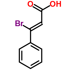2-Propenoic acid,3-bromo-3-phenyl-, (e)-(9ci)Structure,704-77-8Structure 2-Propenoic acid,3-bromo-3-phenyl-, (e)-(9ci) Structure,704-77-8Structure