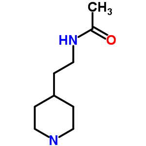 N-(2-哌啶-4-基-乙基)-乙酰胺結(jié)構(gòu)式_70922-35-9結(jié)構(gòu)式