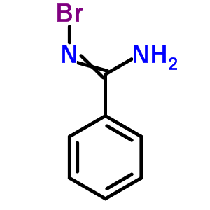 Benzenecarboximidamide,n-bromo-Structure,71017-37-3Structure Benzenecarboximidamide,n-bromo- Structure,71017-37-3Structure