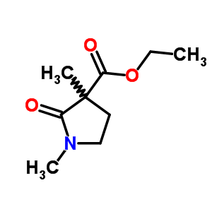 3-Pyrrolidinecarboxylicacid, 1,3-dimethyl-2-oxo-, ethyl esterStructure,71172-95-7Structure 3-Pyrrolidinecarboxylicacid, 1,3-dimethyl-2-oxo-, ethyl ester Structure,71172-95-7Structure