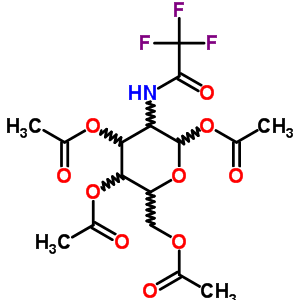 1,3,4,6-Tetra-o-acetyl-2-deoxy-2-trifluoracetamido-d-glucoseStructure,7139-63-1Structure 1,3,4,6-Tetra-o-acetyl-2-deoxy-2-trifluoracetamido-d-glucose Structure,7139-63-1Structure