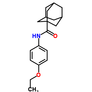N-(4-乙氧基苯基)金剛烷-1-羧酰胺結(jié)構(gòu)式_71458-44-1結(jié)構(gòu)式