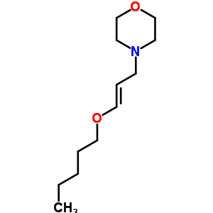 4-(3-Pentyloxyallyl)morpholineStructure,7148-25-6Structure 4-(3-Pentyloxyallyl)morpholine Structure,7148-25-6Structure