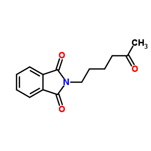 2-(5-Oxo-hexyl)-isoindole-1,3-dioneStructure,71510-41-3Structure 2-(5-Oxo-hexyl)-isoindole-1,3-dione Structure,71510-41-3Structure