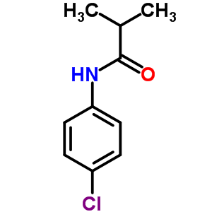 N-(4-氯苯基)-2-甲基丙酰胺結(jié)構(gòu)式_7160-05-6結(jié)構(gòu)式