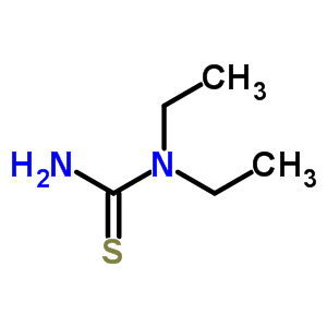 N,N-二乙基硫代脲結(jié)構(gòu)式_7204-46-8結(jié)構(gòu)式