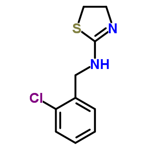 N-(2-氯芐基)-4,5-二氫噻唑-2-胺結(jié)構(gòu)式_72239-34-0結(jié)構(gòu)式