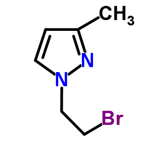 1-(2-Bromoethyl)-3-methyl-1h-pyrazoleStructure,724704-85-2Structure 1-(2-Bromoethyl)-3-methyl-1h-pyrazole Structure,724704-85-2Structure