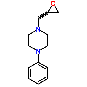 1-(2,3-Epoxypropyl)-4-phenylpiperazineStructure,72566-27-9Structure 1-(2,3-Epoxypropyl)-4-phenylpiperazine Structure,72566-27-9Structure