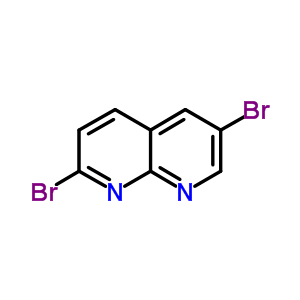 2,6-Dibromo-1,8-naphthyridineStructure,72754-04-2Structure 2,6-Dibromo-1,8-naphthyridine Structure,72754-04-2Structure