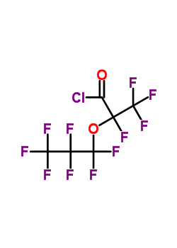 2,3,3,3-Tetrafluoro-2-(heptafluoropropoxy)propanoyl chlorideStructure,72848-57-8Structure 2,3,3,3-Tetrafluoro-2-(heptafluoropropoxy)propanoyl chloride Structure,72848-57-8Structure