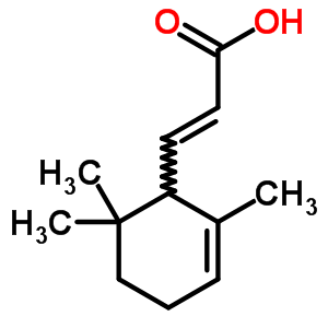 2-Propenoic acid,3-(2,6,6-trimethyl-2-cyclohexen-1-yl)-Structure,73052-17-2Structure 2-Propenoic acid,3-(2,6,6-trimethyl-2-cyclohexen-1-yl)- Structure,73052-17-2Structure