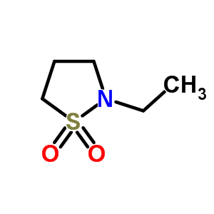 N-乙基1,1-二氧代-異噻唑烷結(jié)構(gòu)式_73343-04-1結(jié)構(gòu)式