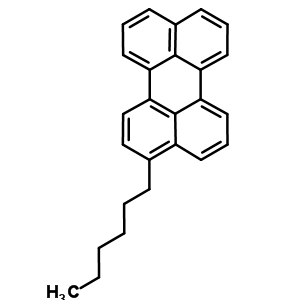 3-己基芘結(jié)構(gòu)式_7350-91-6結(jié)構(gòu)式