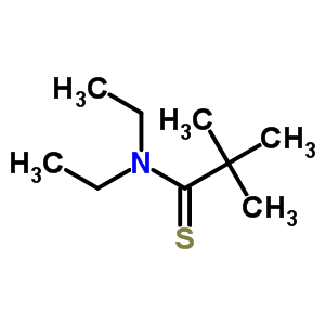 Propanethioamide,n,n-diethyl-2,2-dimethyl-Structure,73551-20-9Structure Propanethioamide,n,n-diethyl-2,2-dimethyl- Structure,73551-20-9Structure
